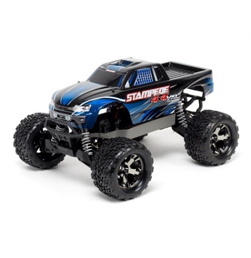 Traxxas Stampede 4X4 VXL Brushless 1/10 4WD RTR Monster Truck (Blue)