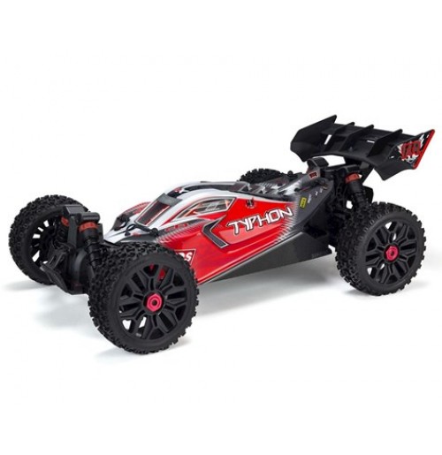 Arrma Typhon 3S BLX Brushless RTR 1/8 4WD Buggy (Black/Red)